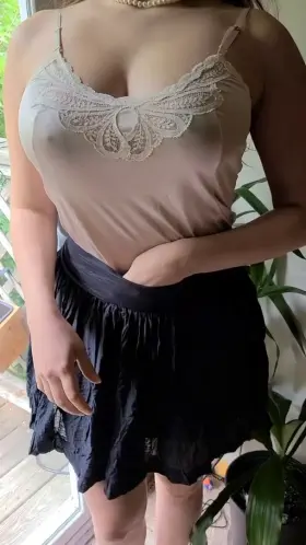 My nipples are perfect shape for sucking, don’t you think? 😇