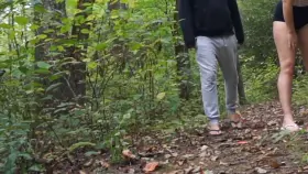 I was trying to entice him to walk by again. [f] [oc]