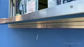 Flashing at the food truck 😛