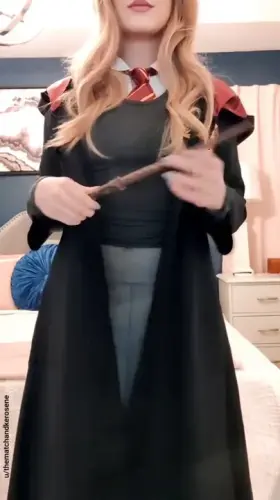 Hmmm, I wonder if Harry would let me use his wand... 🪄 [F]