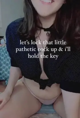 I wanna lock you up!