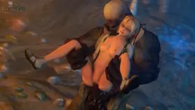 Blonde teen and horny demon (DarkTronickSFM)