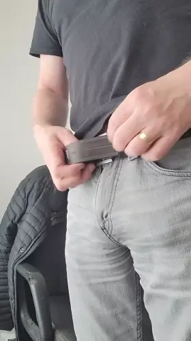 Commando in the office! 😊