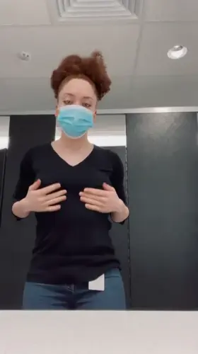 My at-work titty drop