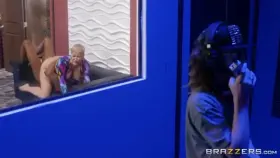 Ryan Keely Rides BBC Behind Son`s Back