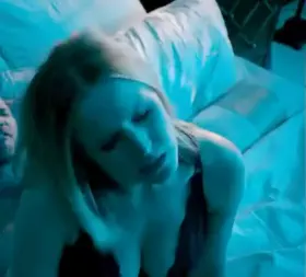 Kristen Bell having fun