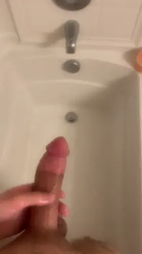 Who wants to suck my cock in the shower?