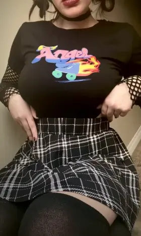 do you think the shirt is appropriate or am I more of a bad girl? ;) [OC]