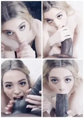 [Molly Little, 19] Her First 4 Hussiepass Blowjobs