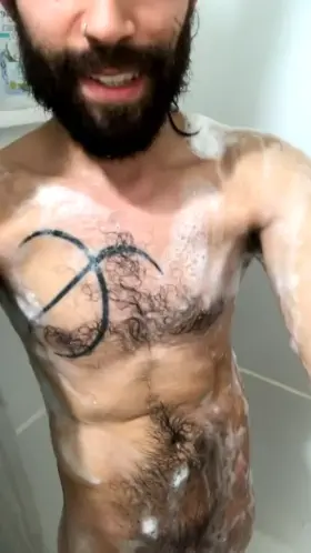 Just a little tease while I shower