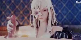 Zero giving a handjob (Nester8sk) [Drakengard 3]