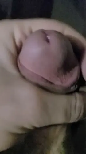 My jiggly hard cut dick jacking off in slow motion