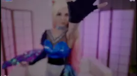 Akali by Purple Bitch, Ahri by Sia Siberia, Kai’sa by Octokuro and Evelynn by Leah Meow ❤️‍🔥