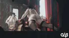 Alcina Dimitrescu pounding Jill (GeneralButch) [Resident Evil]