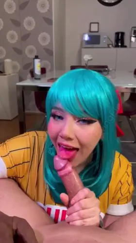 Bulma is hungry for your dick