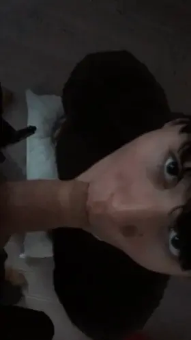 brunette enjoying (my) cock, oc