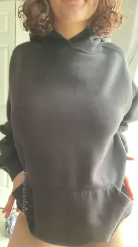 Oversized hoodies hide my body so well😉 (Oc)