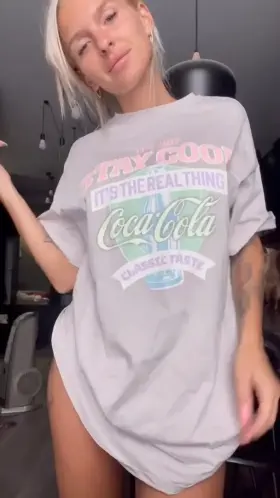 let's play) will you have time to get up dick faster than I will undress?)