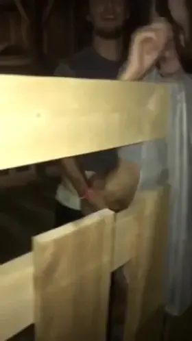 Kissing her best friend while she's getting fucked outdoor [1:10]