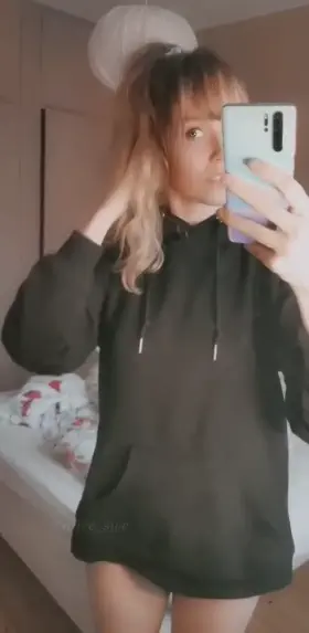 Hoping my tight body can distract you from my messy room 😛