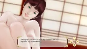 A peaceful evening with Yui Kondo [from my game Flowers of Satsunai]