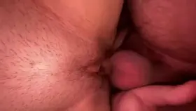 Love watching cu[m] drip out o[f] me from below