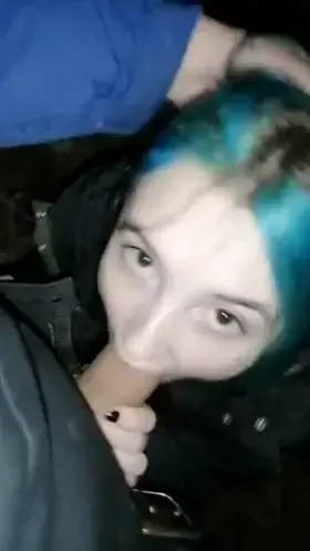 😋💦18 years old E-slut sucking dick on the streets 😋💦Watch me gag on that dick😋💦 Dm me after you subscribe for 2 blowjob videos 🤤 onlyfans 50% OFF only 5$ 👇❗