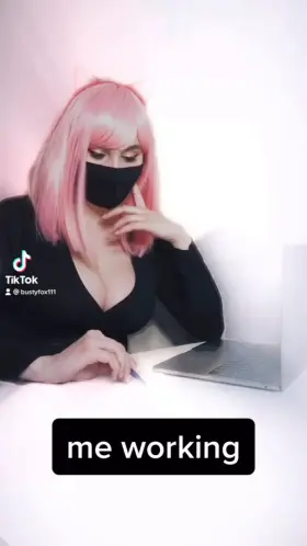 what do you think about at work? :) [OC]