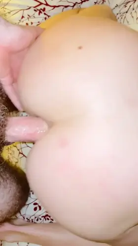 Look how well I take this huge cock in my ass! [MF] MILF