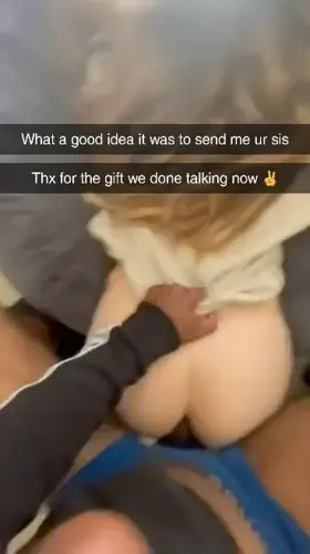 You was so desperate that you asked your sis who is in the same class as your bully to talk to him. The inevitable happened.