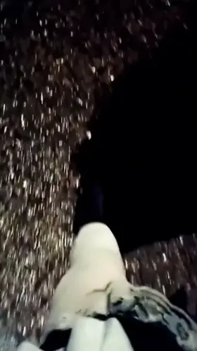 You voted for my slave Ariane to wear the maid outfit outside well here it goes 😇 I hope you enjoy it and we will do it this again where you choose what my slave will be wearing soon again 😈