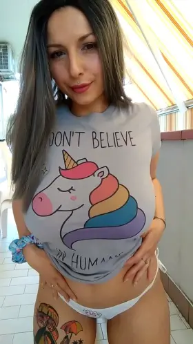 I'm looking for a unicorn to ride, is that you? [F]