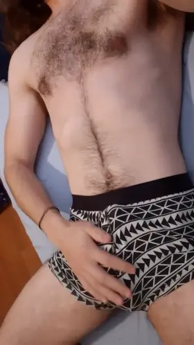 Revealing and Rubbing my Cut Cock