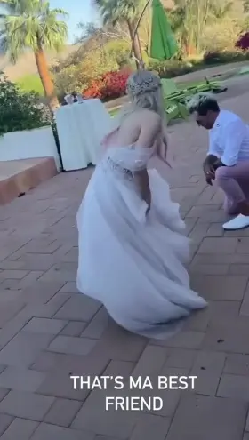 Alexa Bliss having wedding fun
