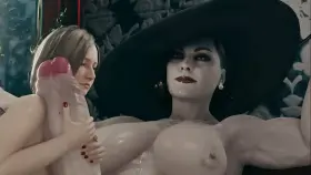 Mia and lady Dimitrescu (edited) ( GeneralButch) [ resident evil]