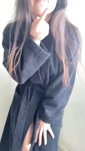 I got something [f]or you under this robe [oc]