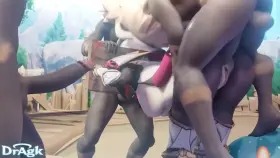 Noelle fucked by hilichurls (DragK)