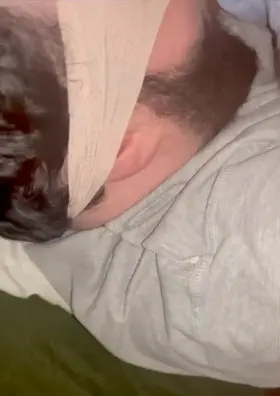 Getting throat fucked!