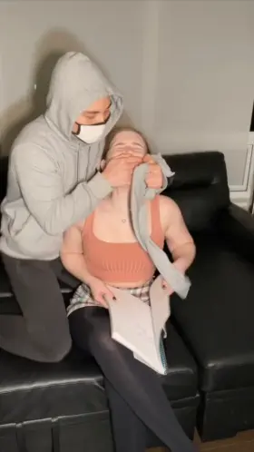 Im usually the one tying the knots…but this was fun for a change hehe