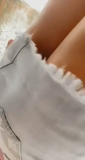 No panties just a plug