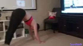 I'm taking my Physical Therapy serious for my knee! Daddy should be proud of me!