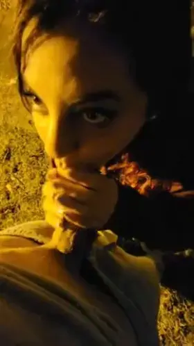 we were out for a walked.. and I wanted my cock sucked