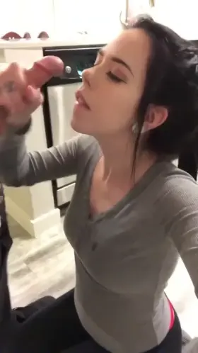 Cum Drenching Selfie