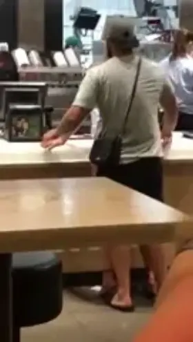 Quick Sex While Ordering at McDonalds
