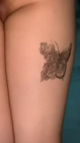 First in me then on me, naughty