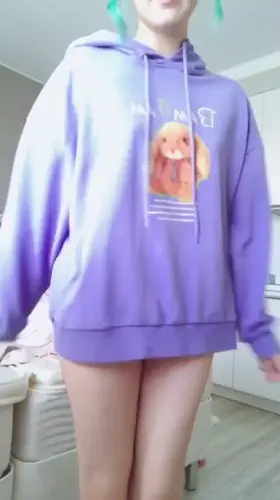 do you like my cute hoodie?