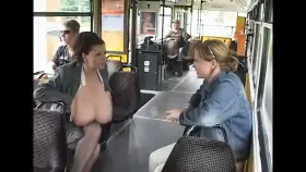Scenes from AltBoobWorld (video) : Ladies gossip and chat about office fashions while riding the tram
