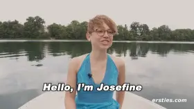 She's on a boat! [1:00]