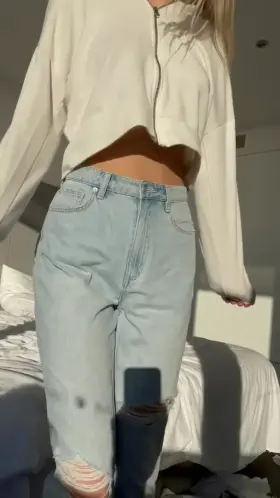 Not the biggest but I bet you weren’t expecting ass on a skinny girl like me😎