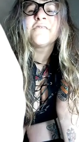 Your little clit is so funny 🤣, you can't even compare it with mine 😈 [Domme]